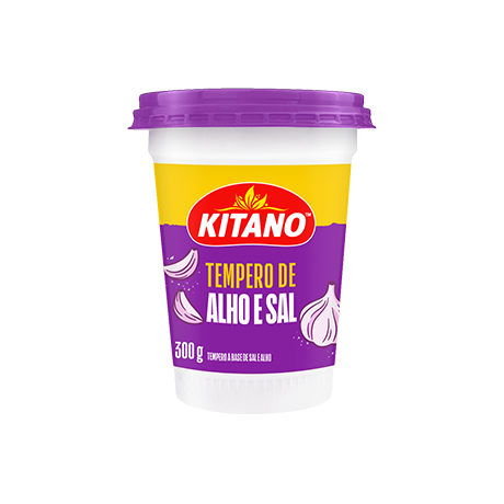 Tempero em Pasta Alho e Sal Kitano