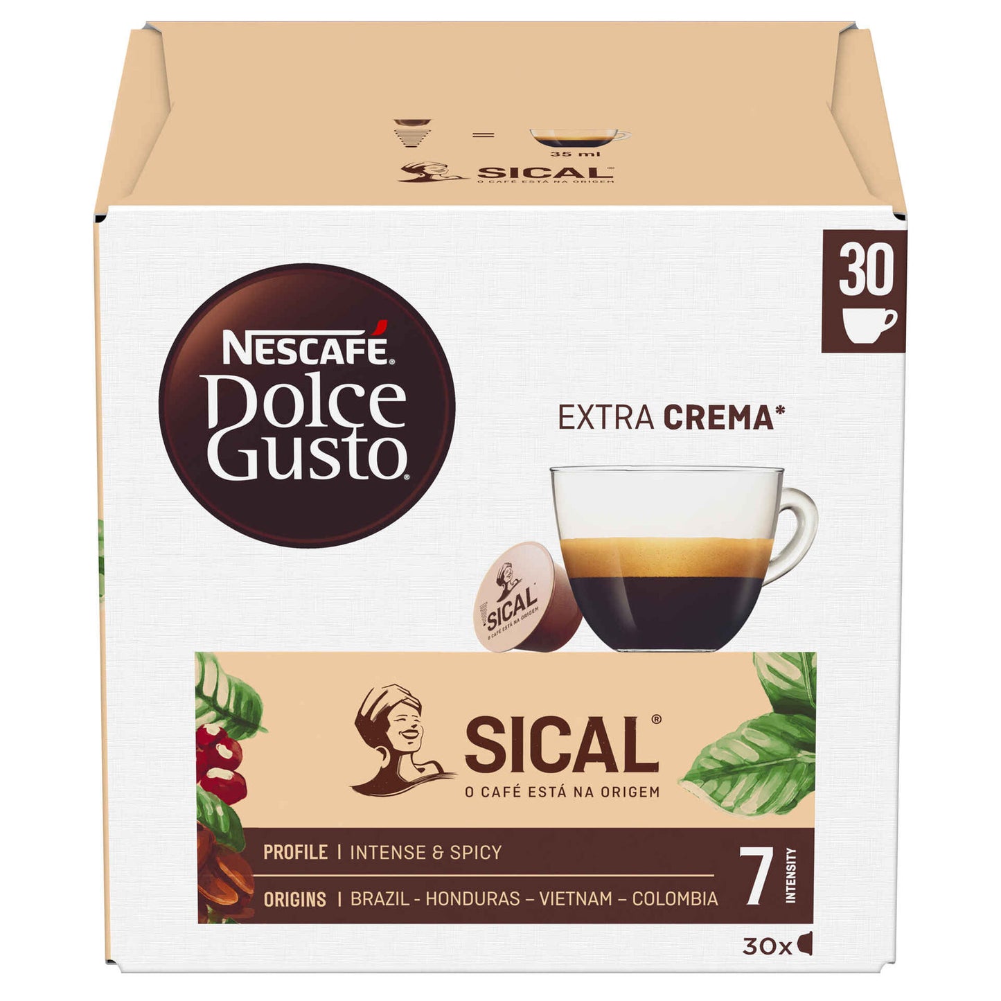Cápsulas Nescafé® Dolce Gusto® Sical Expresso 16 un