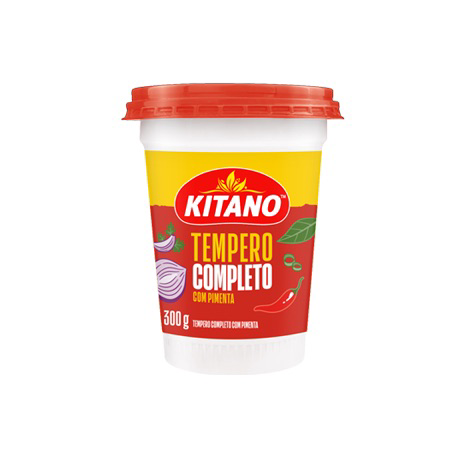Tempero em Pasta Completo com Pimenta Kitano