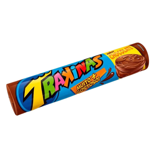Biscoito Trakinas Chocolate 136g