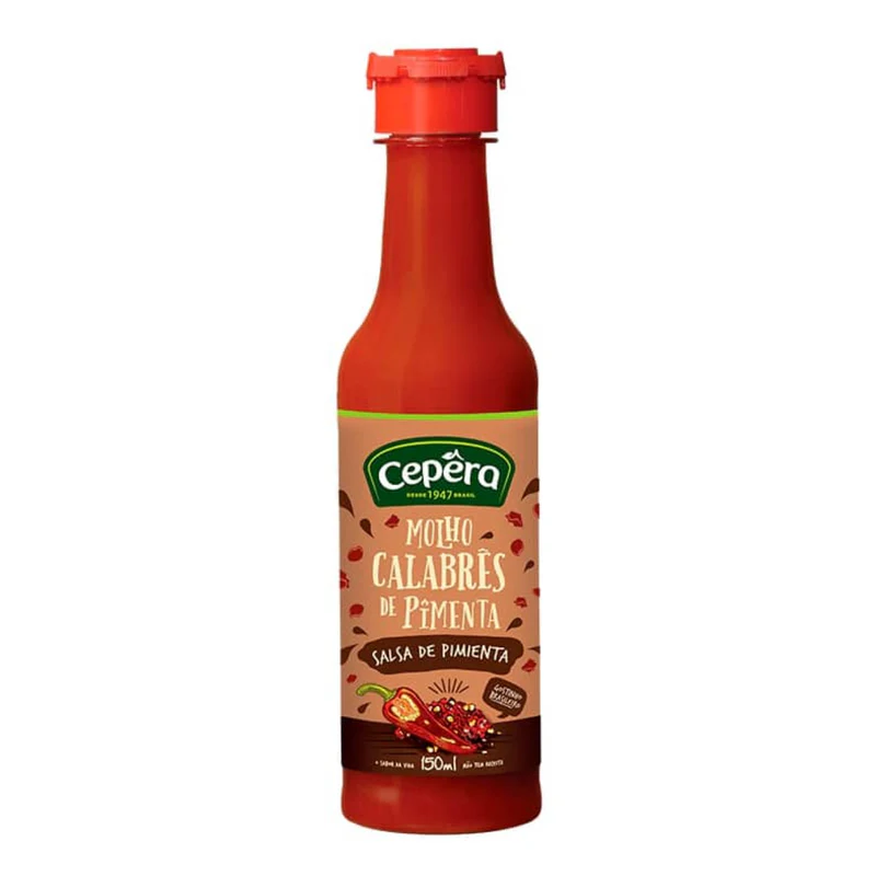 Molho de Pimenta Calabrês Cepera 150ml