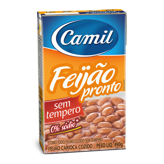 Feijão Pronto Camil Sem Tempero - 490g