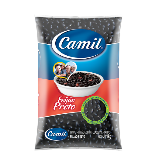 Fejão Preto Camil 1Kg