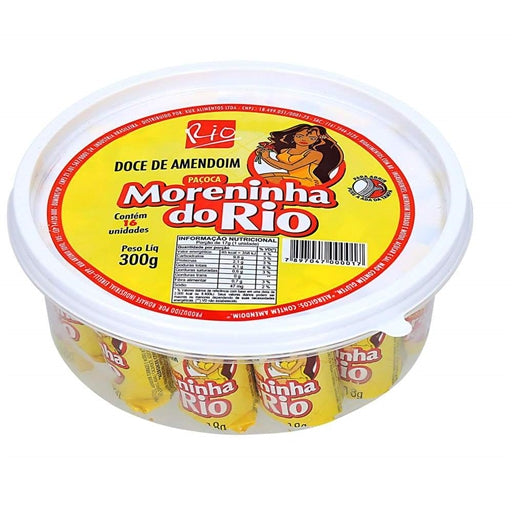 Paçoca Rolha Moreninha do Rio - 16 uni
