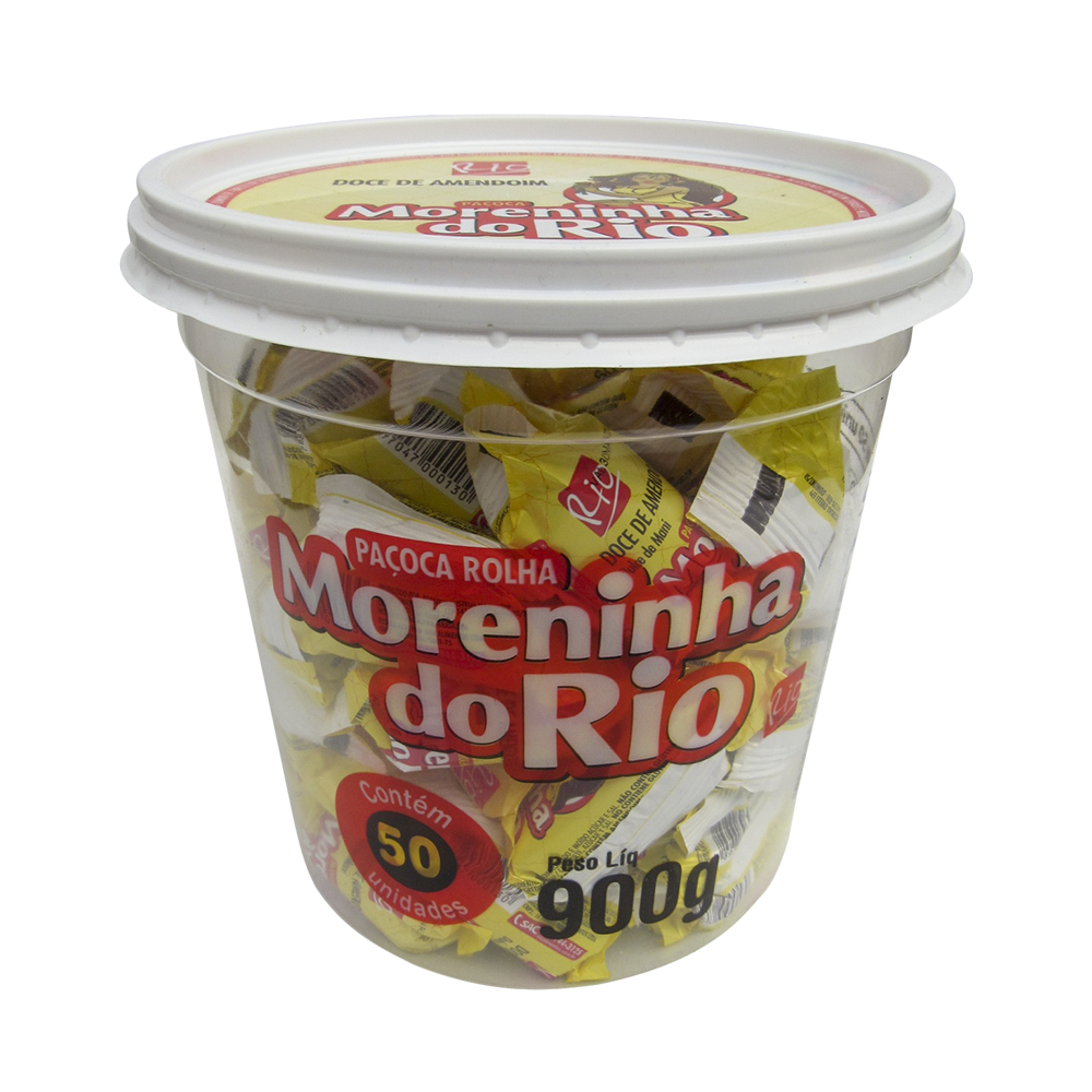 Paçoca Rolha Moreninha do Rio 900g