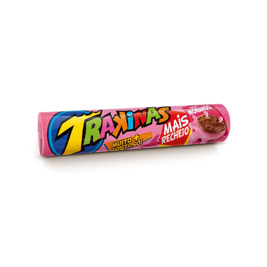 Biscoito Trakinas Morango 136g