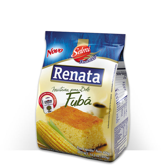 Mistura para Bolo Sabor Fubá 400g Renata