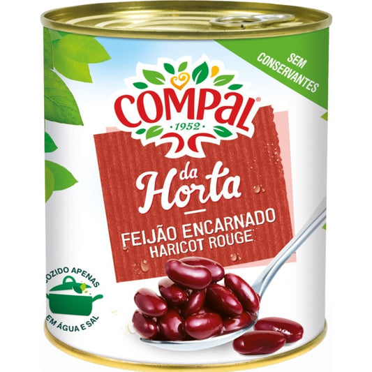 Feijão Encarnado Compal 845g
