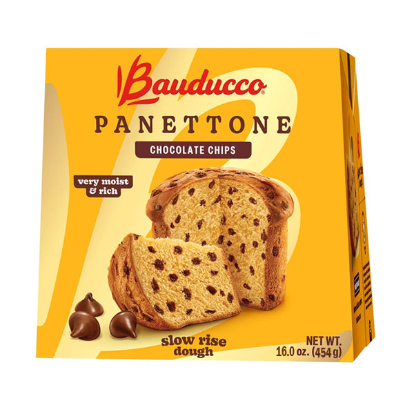 Panettone Chocolate Chips 454g Bauducco