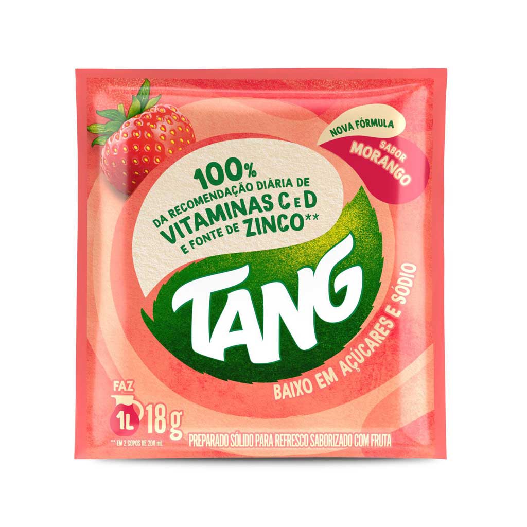 Tang Brasil Morango 18g