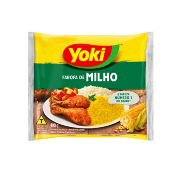 Farofa de Milho 400g Yoki