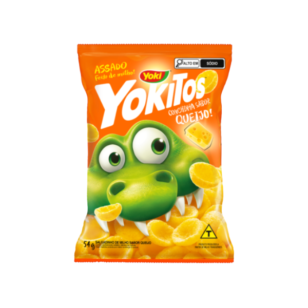 Salgadinho Yokitos Sabor Queijo 54g