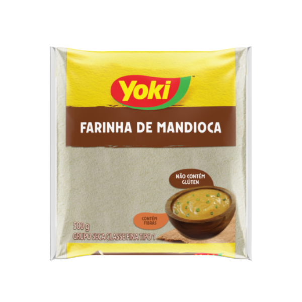 Farinha de Mandioca Crua Yoki 500g