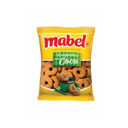 Biscoito Rosquinha Coco Mabel Pacote 350g
